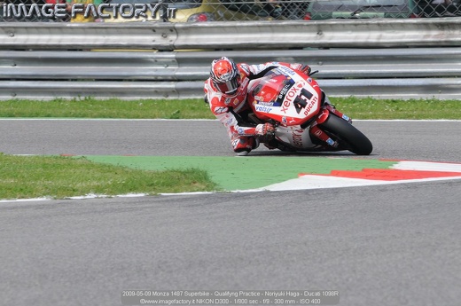 2009-05-09 Monza 1487 Superbike - Qualifyng Practice - Noriyuki Haga - Ducati 1098R